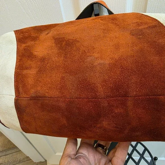 Ultra Rare numbered 2003 Coach Suede Hobo (177 of 300) 9498 Italian Y2K Handbag! - Picture 9 of 10